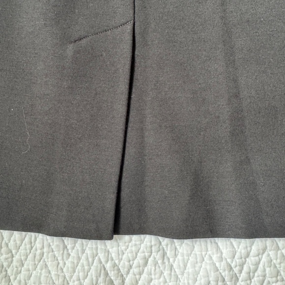 Trina Turk Black Sheath Dress with Ivory Piping Size 8 - Picture 7 of 11